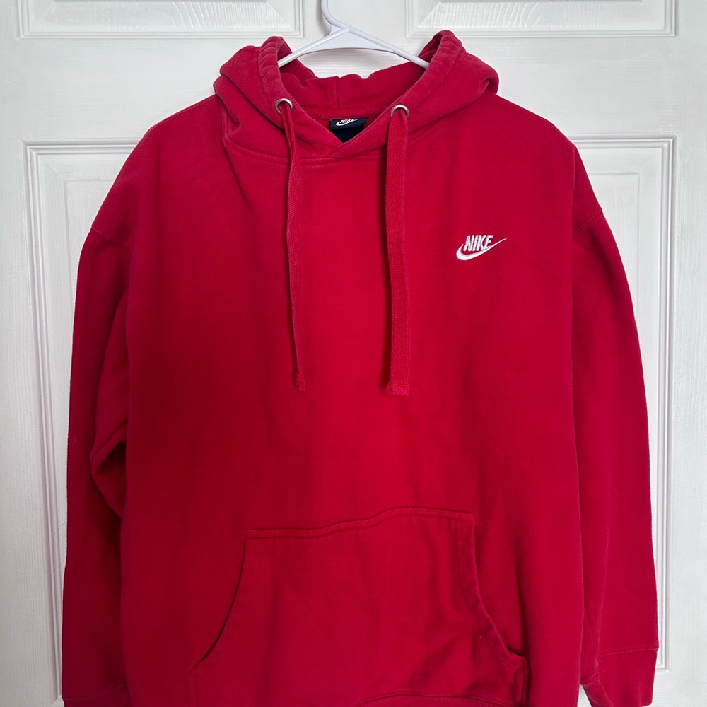 Nike Men's Bold Red Hoodie